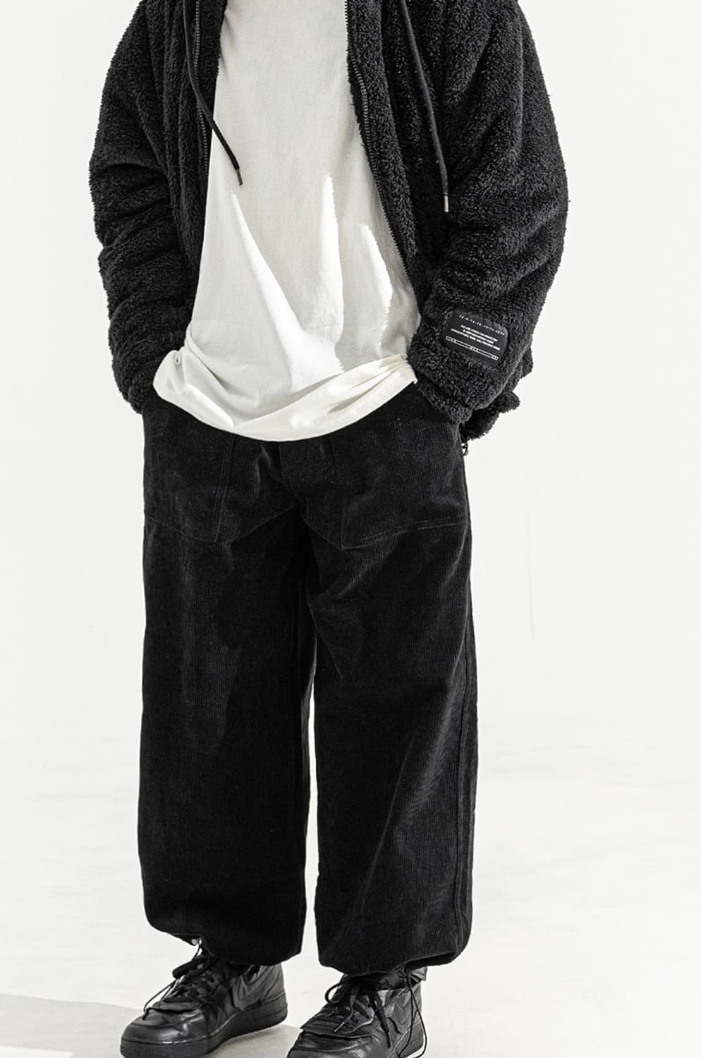 MASSNOUN  더블 소프트 울 GASMASK 패딩 점퍼  상품이미지8