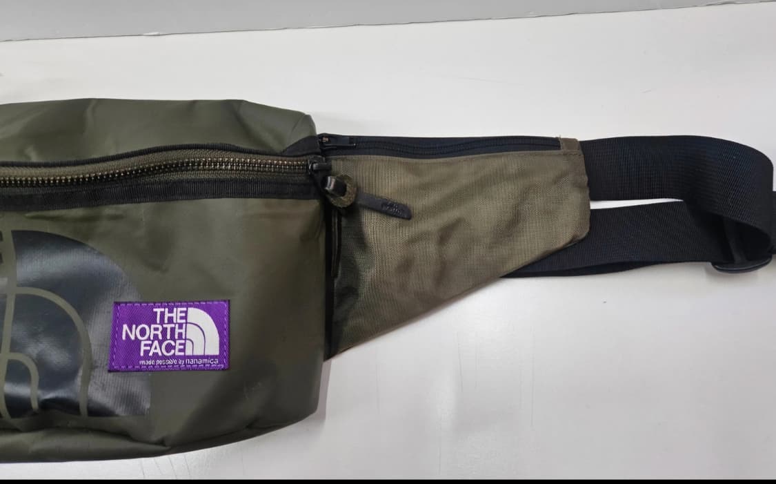 노스페이스 퍼플라벨 생활방수 카키 크로스백
 상품이미지4