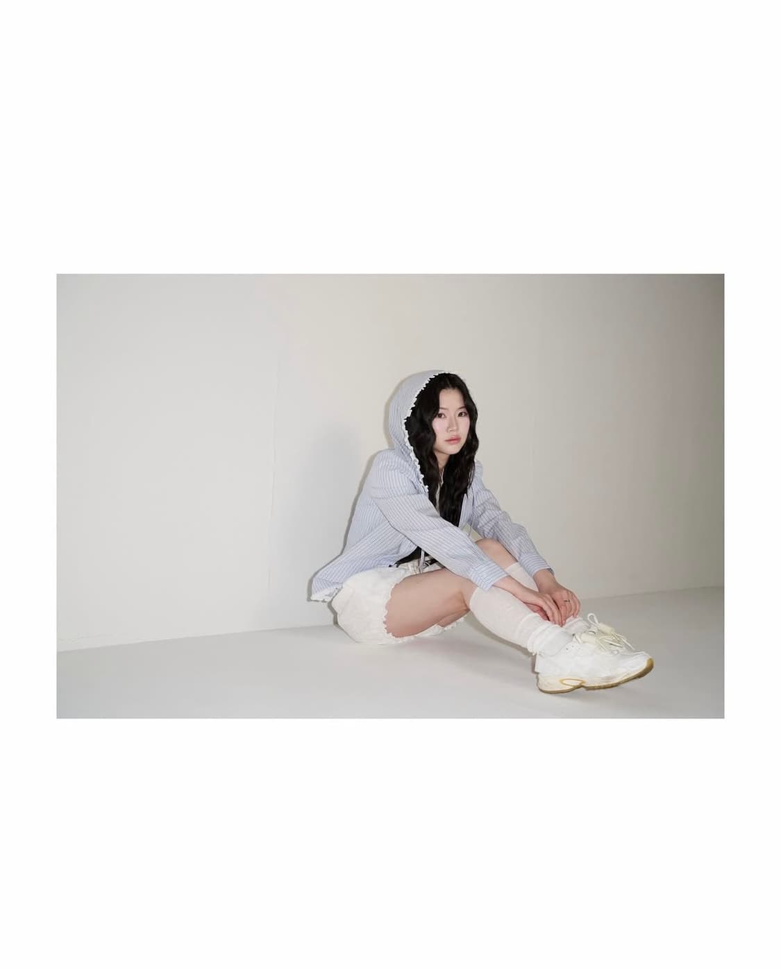 오모모 블루 셔츠 상품이미지2