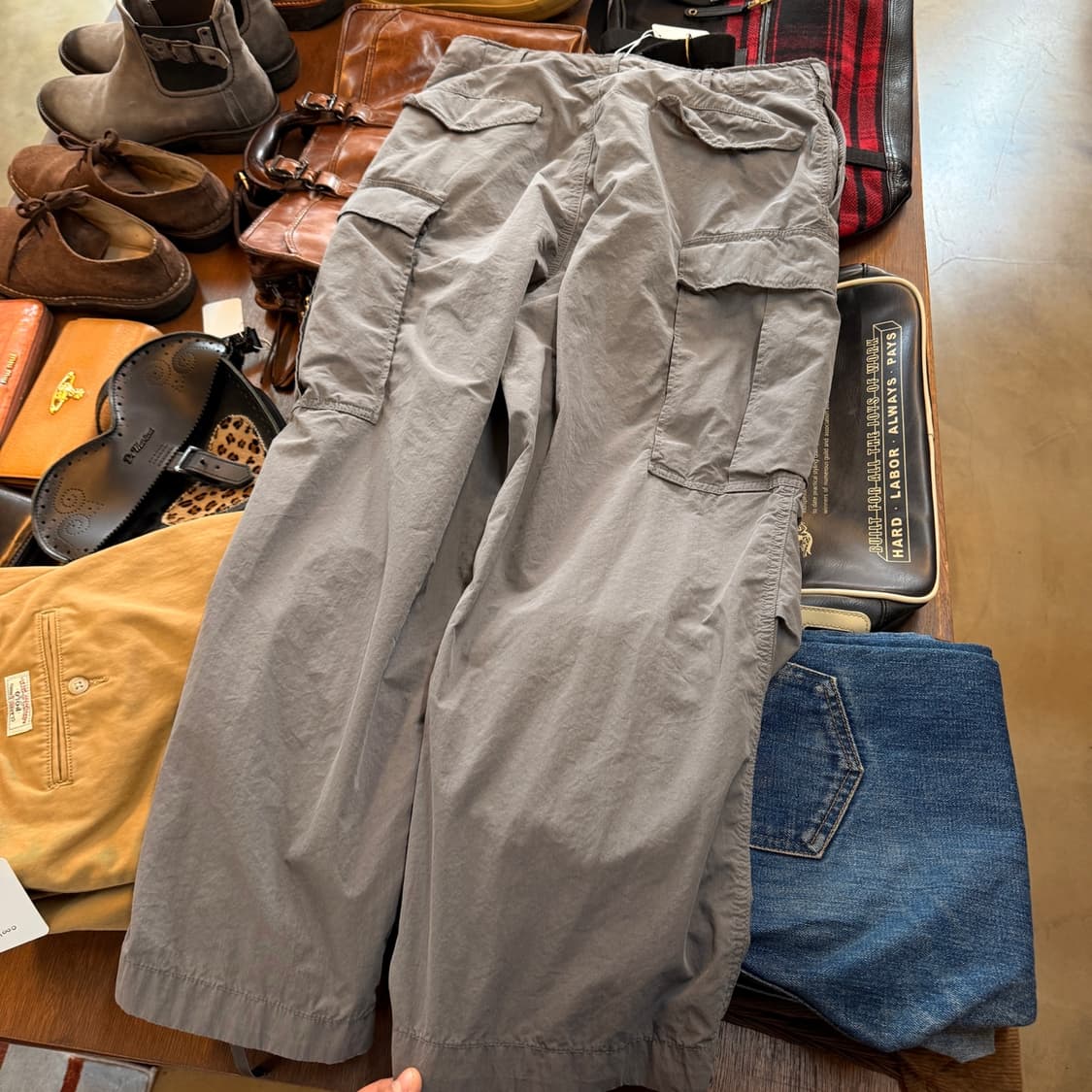 23시즌 빔즈 라이트 나일론 혼방 밀리터리 M65팬츠 베이스 34 상품이미지4