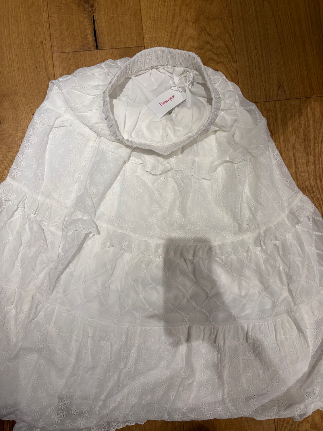 레이스 캉캉 롱스커트 상품이미지1