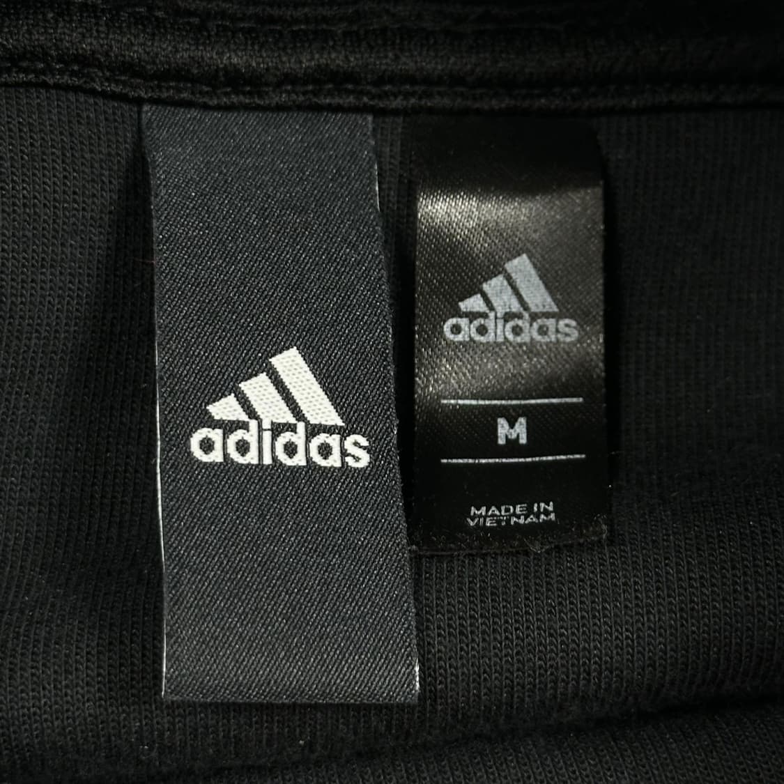 아디다스 오리지널 이니셜 로고 블랙 후드티 (M) 상품이미지5