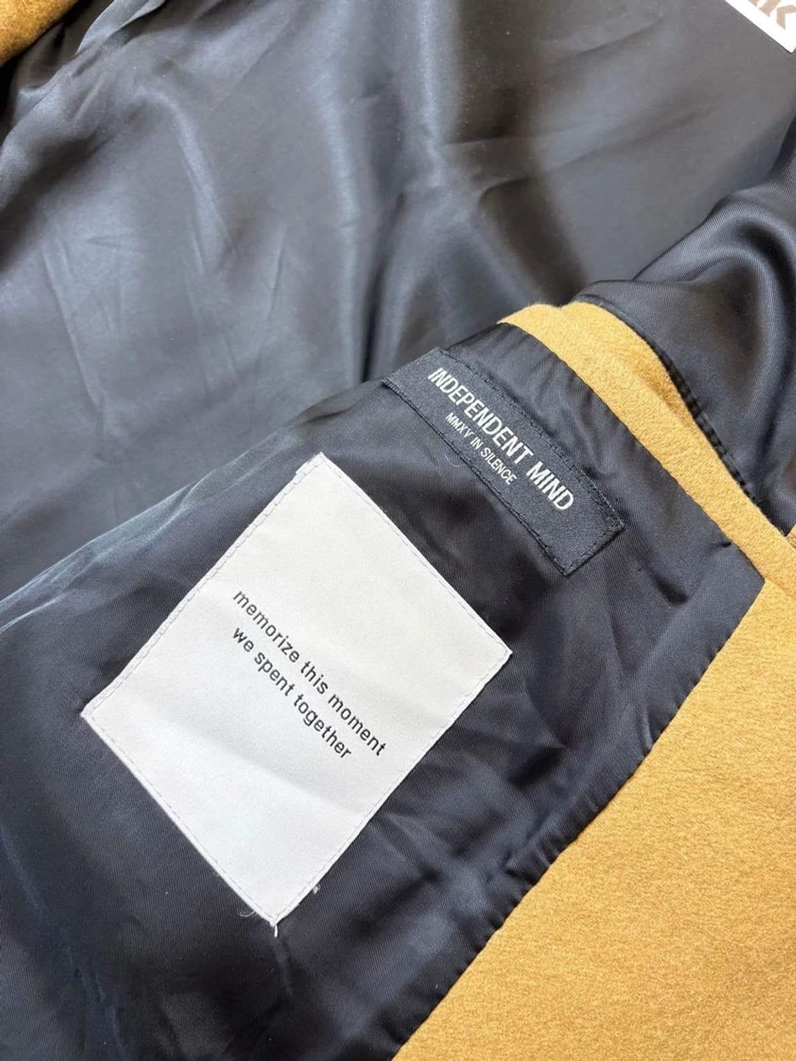 인사일런스 캐시미어블렌드 카멜 롱 코트 PN6294 상품이미지8