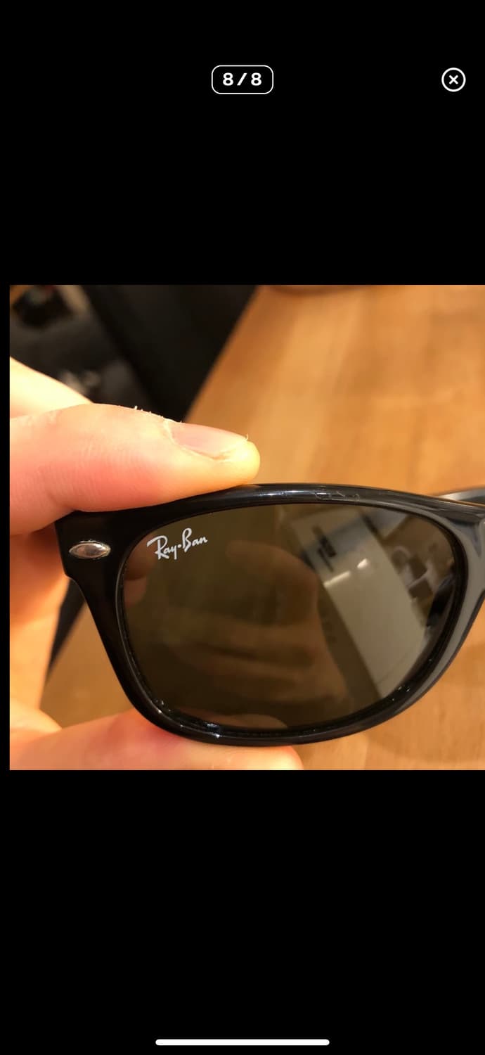 김원중 레이벤 웨이페어러 RB2132 52사이즈 상품이미지8