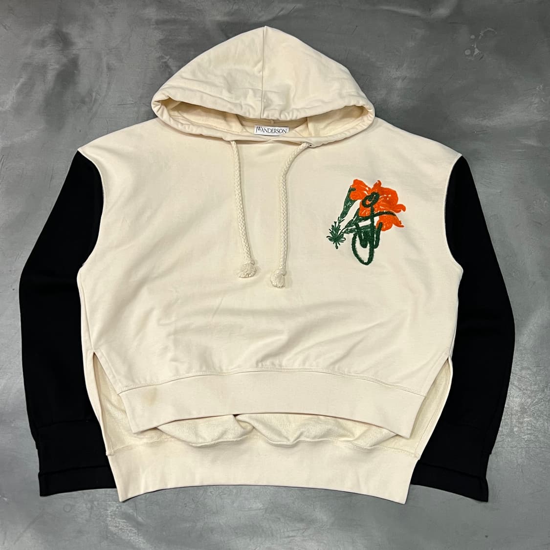  jw앤더슨 플라워 후드티 +명품감정서 y15446 상품이미지1