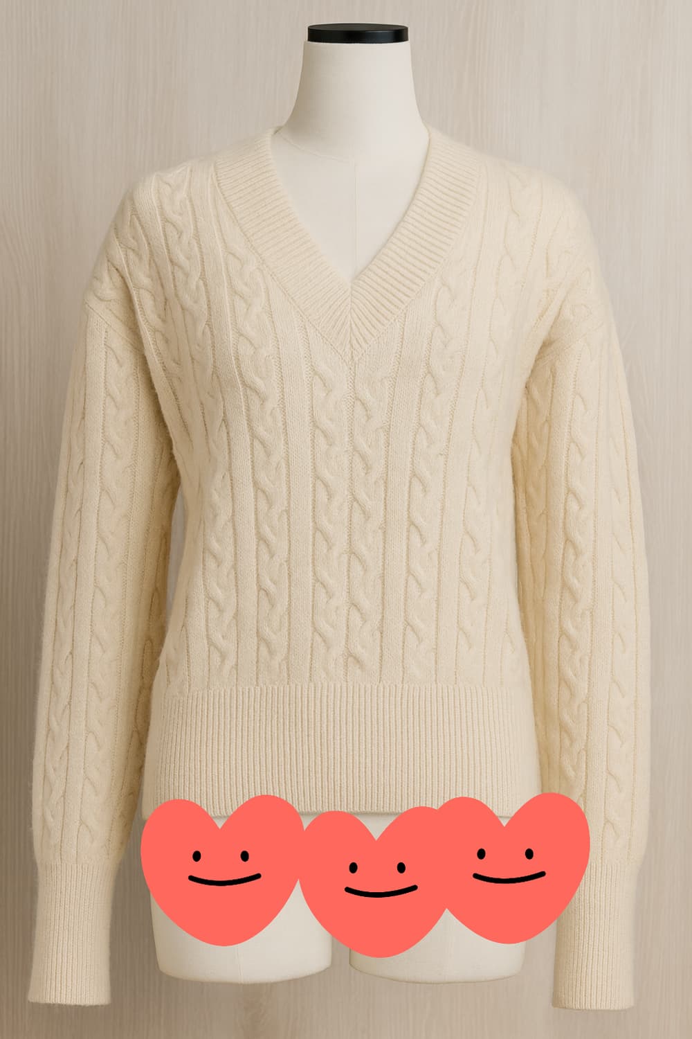 Lap 케이블 도톰 니트 상품이미지1