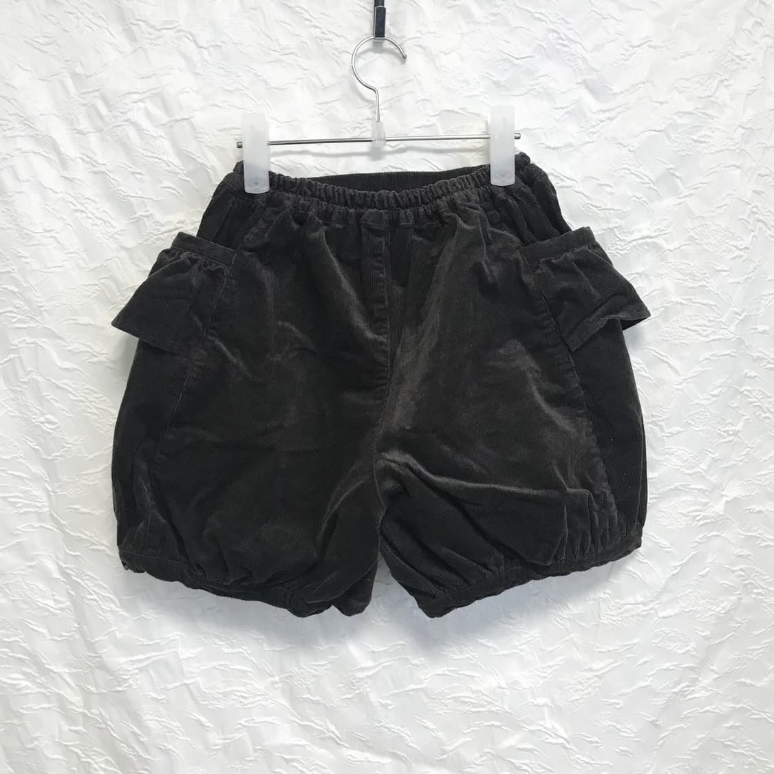 빈티지 니혼진 너드 코듀로이 벌룬 팬츠 반바지 상품이미지2