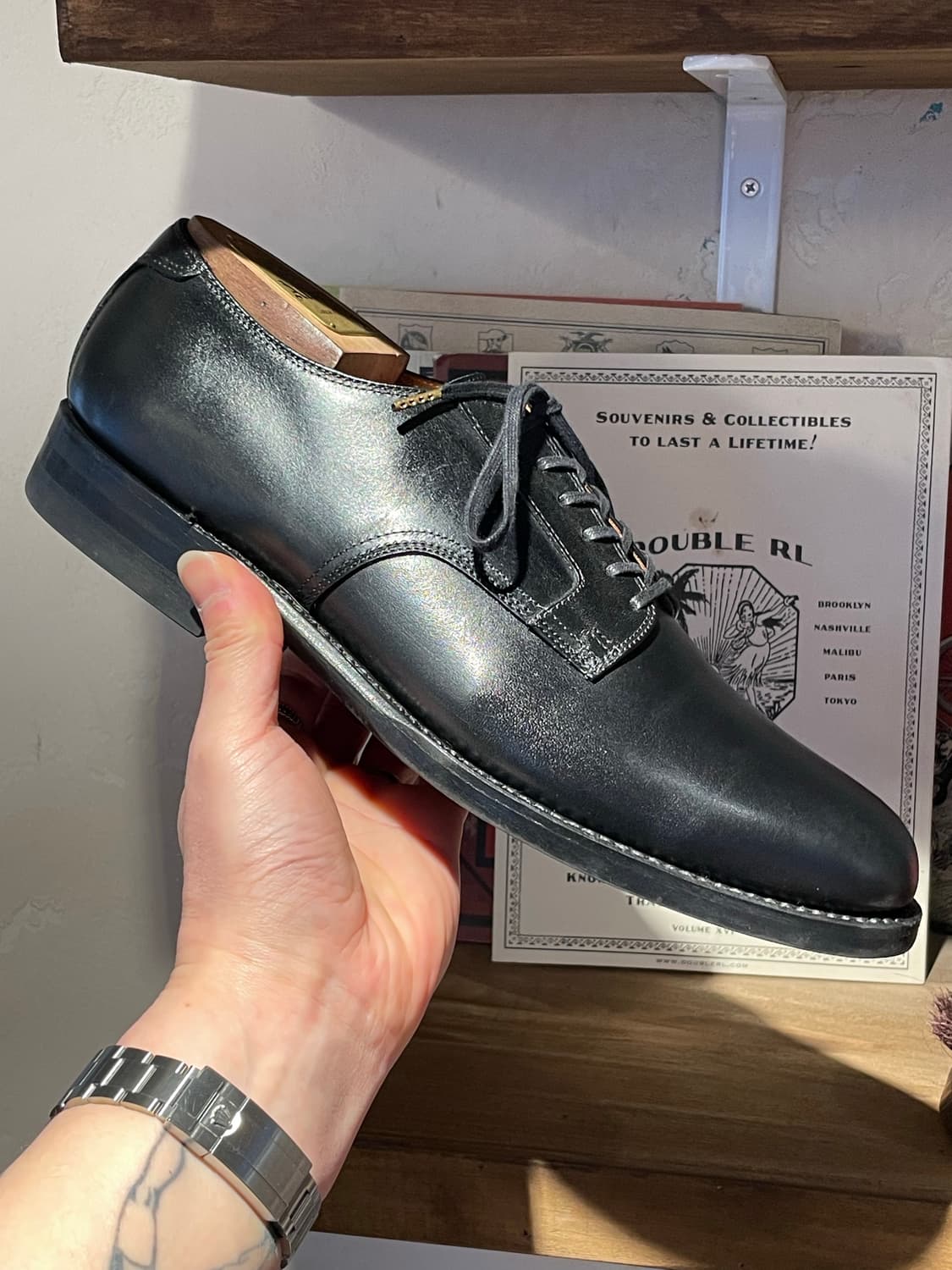 브라더 브릿지 밀리터리 라스트 더비슈즈 판매 알든 rrl 상품이미지1