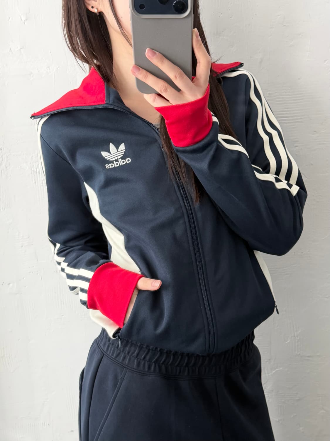 Adidas 아디다스 유로파 레드/네이비 트랙탑 (새상품) 상품이미지2