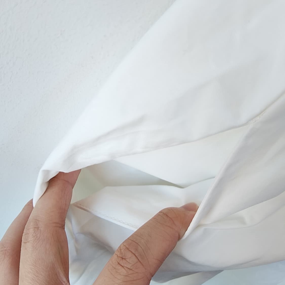 명품 화이트 단추 뷔스티에 롱 원피스 상품이미지5