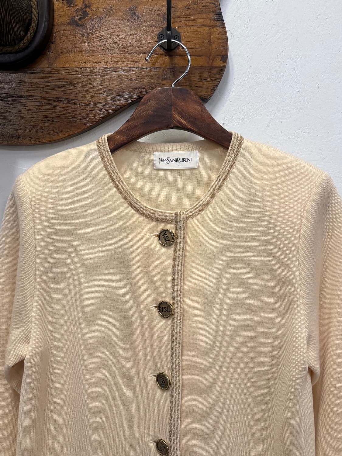 55) Yves Saint Laurent Wool Cardigan 상품이미지2