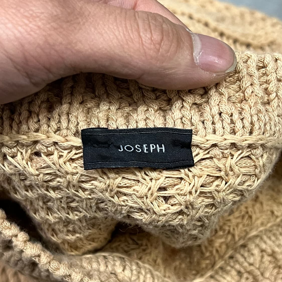  조셉 디테일 라운드넥 니트 y16237 상품이미지6