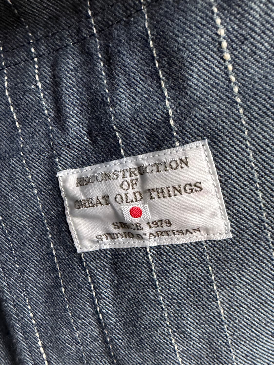 스튜디오 다치산 레인 데님 자켓 38(100)  상품이미지4