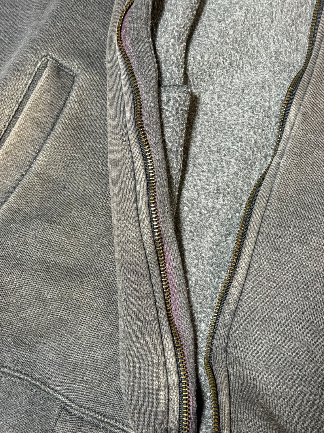 VTG Carhartt Faded  zipup sweat xxl 상품이미지6