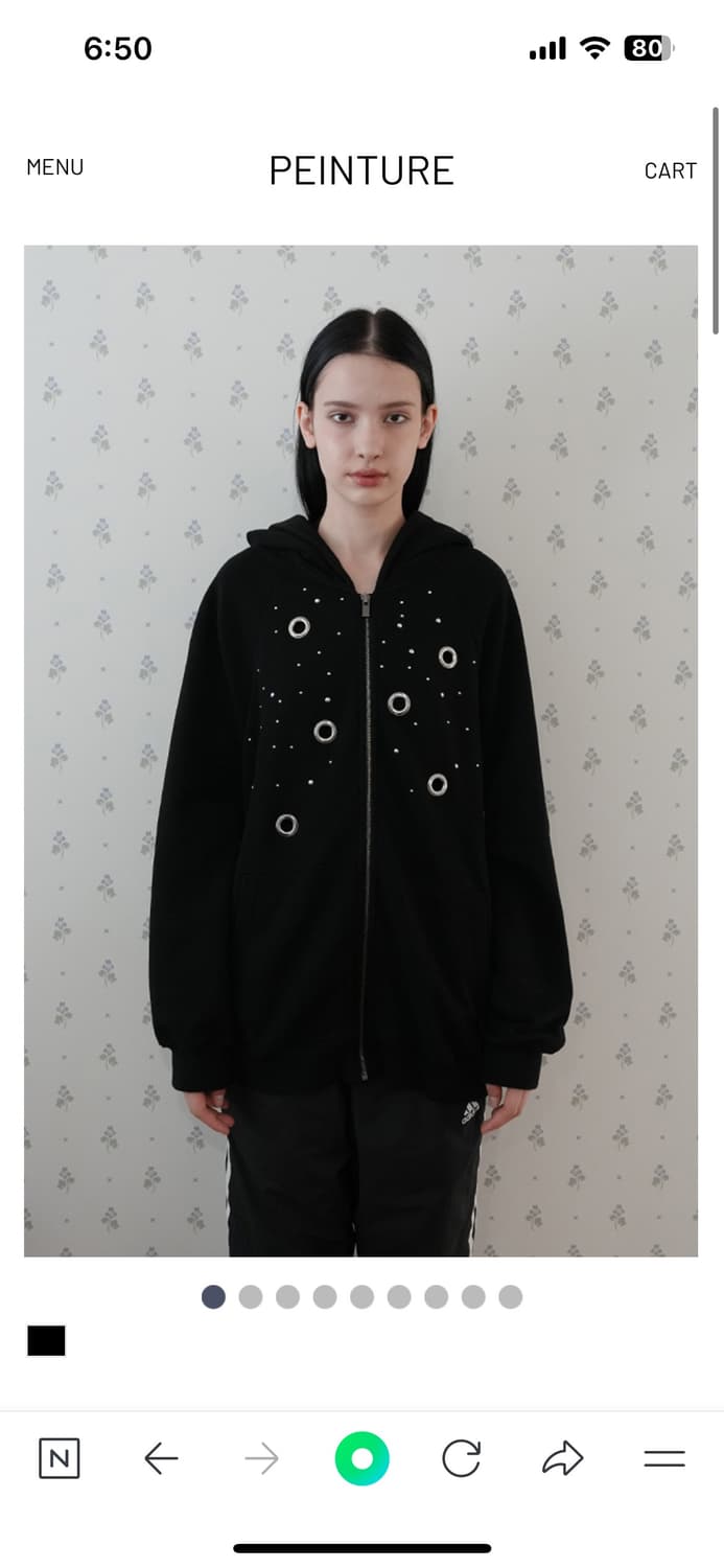 페인츄얼 써클링 후드집업 상품이미지1