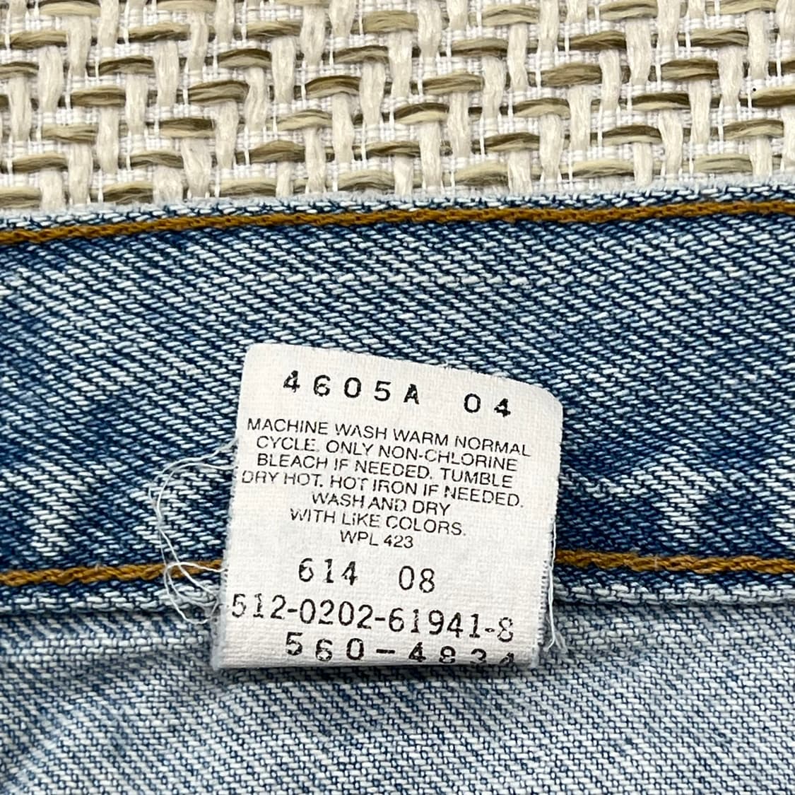 Usa리바이스 560 데님팬츠 r2408 상품이미지7