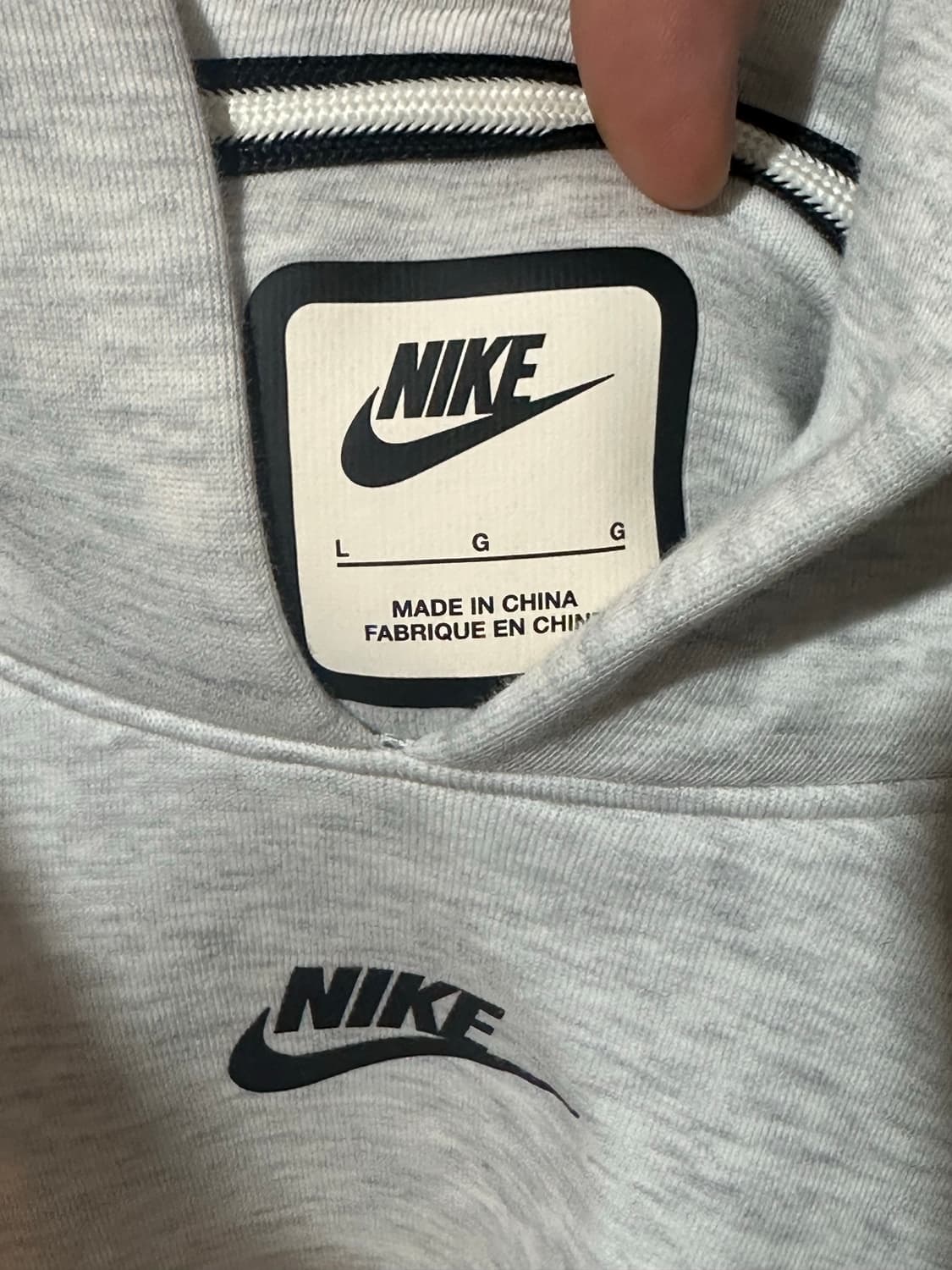 나이키 여성 테크 플리스 비대칭 후드 상품이미지5