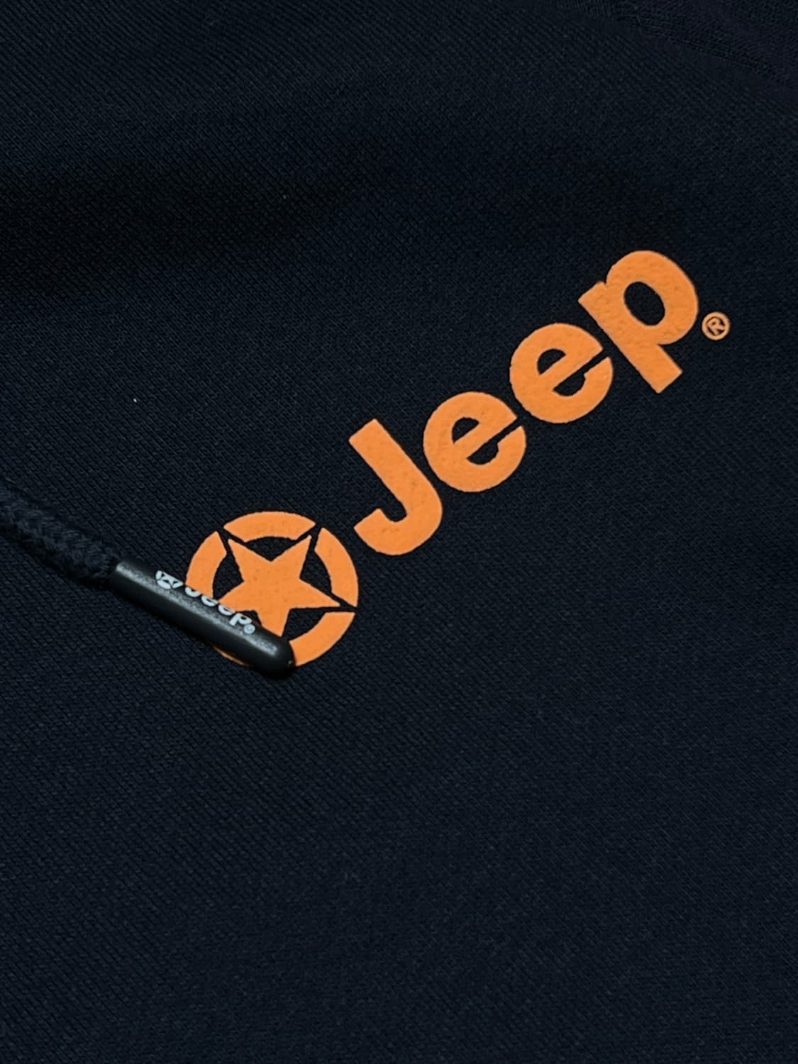 JEEP 스몰로고 후드티 L 네이비 상품이미지3