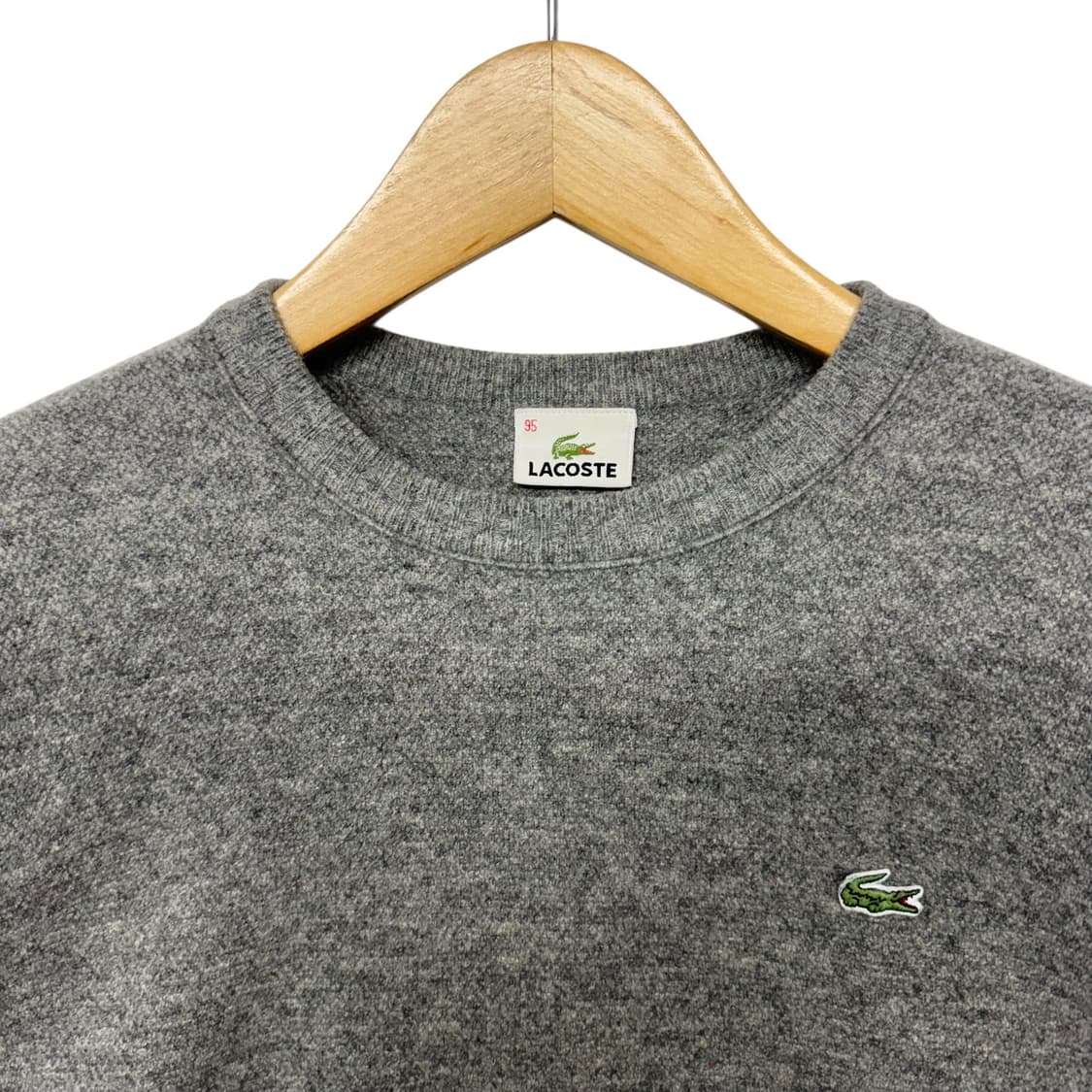 라코스테 로고 라운드 니트 상품이미지2