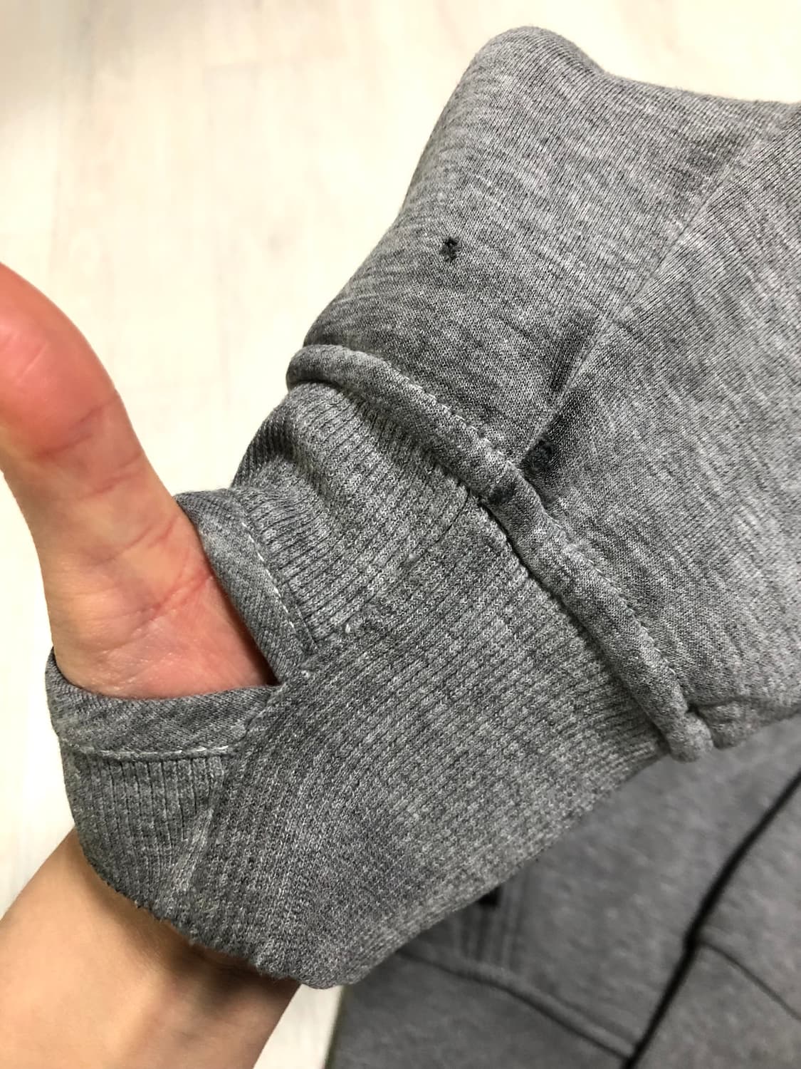 오클리 은각로고 기모 후드집업 M _ 그레이 상품이미지10