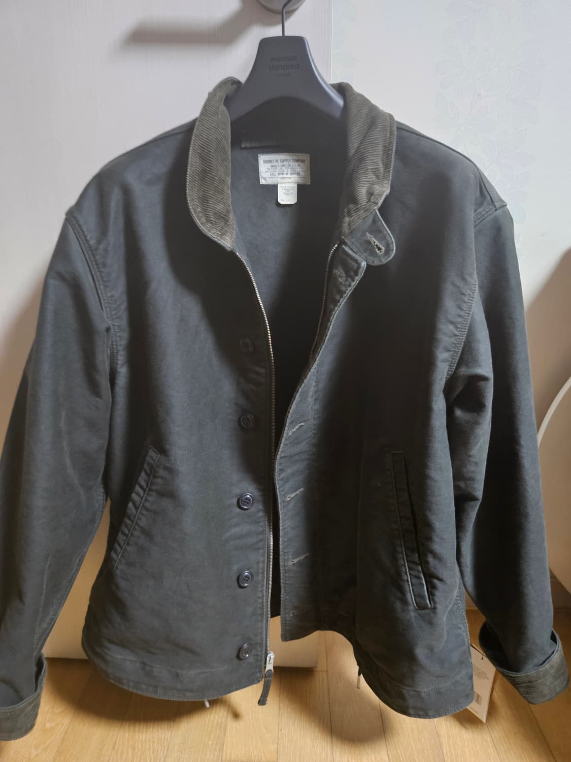 RRL 코듀로이 칼라 코튼 덱 재킷 L 상품이미지1