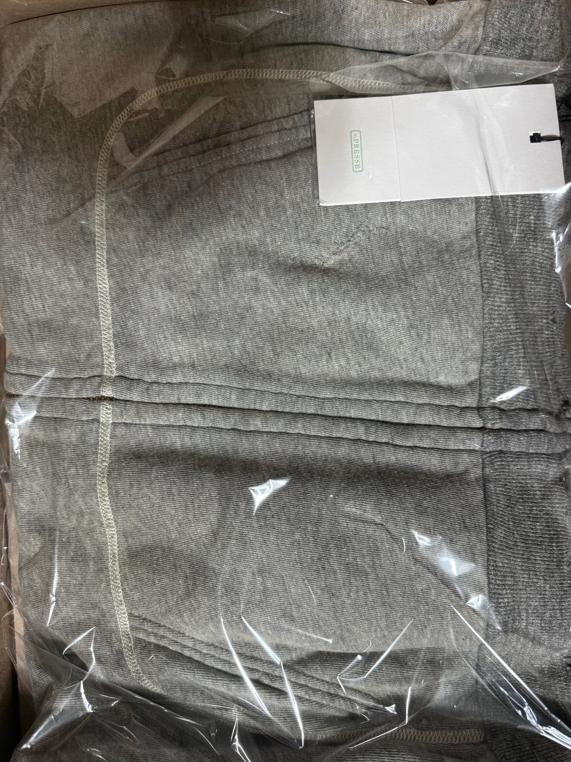 아프레쎄 26ss 후드집업 그레이 3 상품이미지1