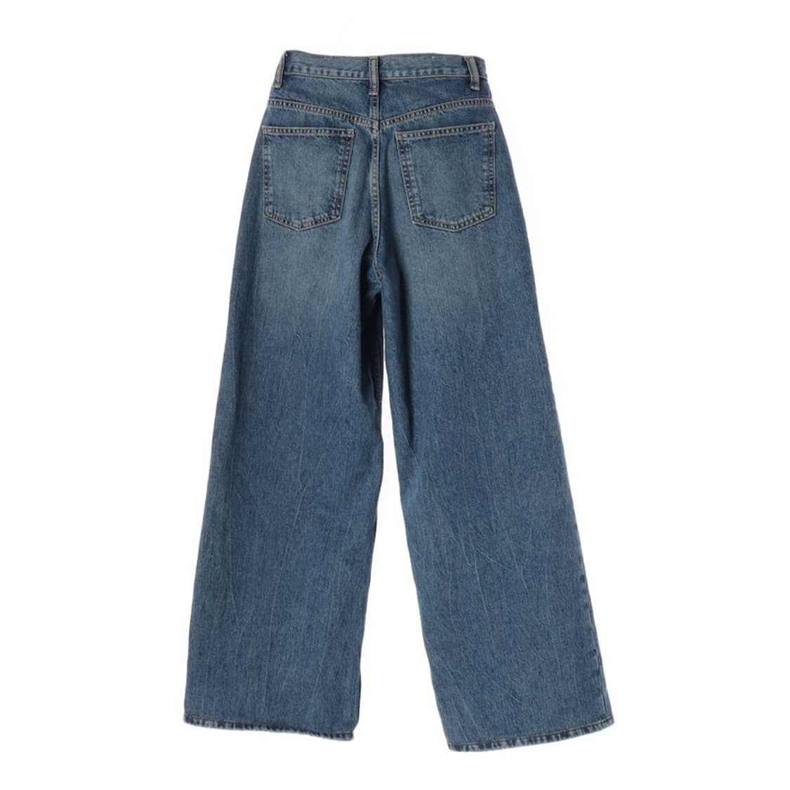 ZARA 중청 크로스 언발 와이드 데님 24 상품이미지2