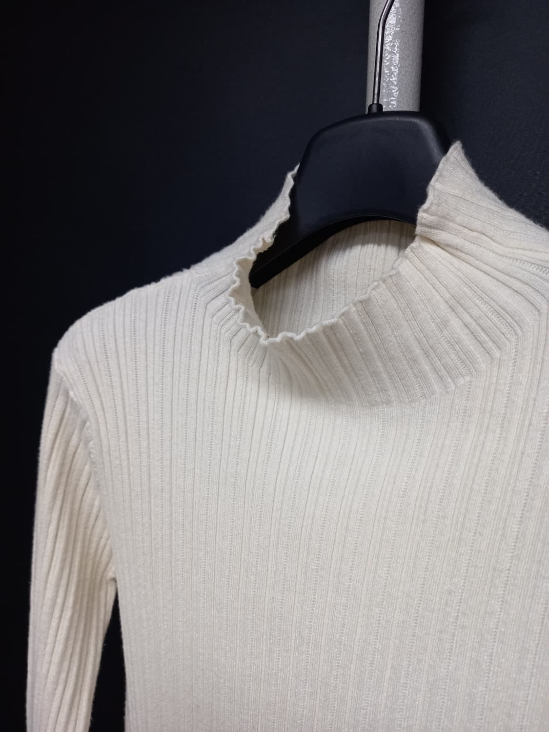 더 아이잗 춘추 골지 니트블라우스 F 44-66 상품이미지5