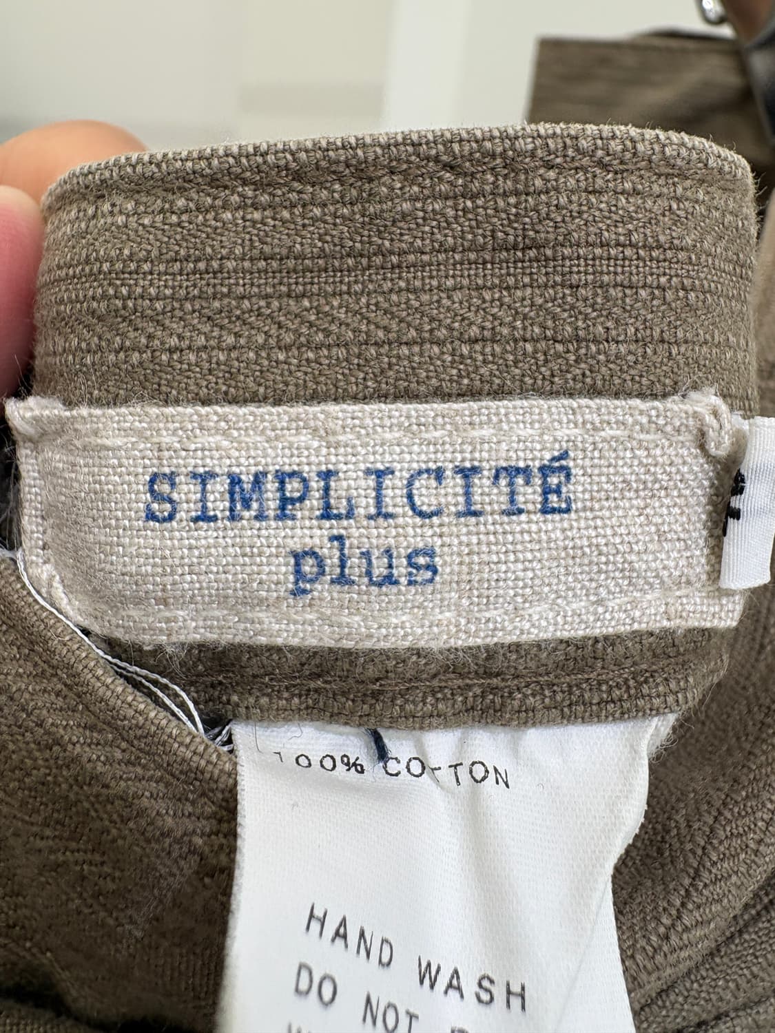 SIMPLICITE PLUS (Made in Japan) 데님팬츠 상품이미지7
