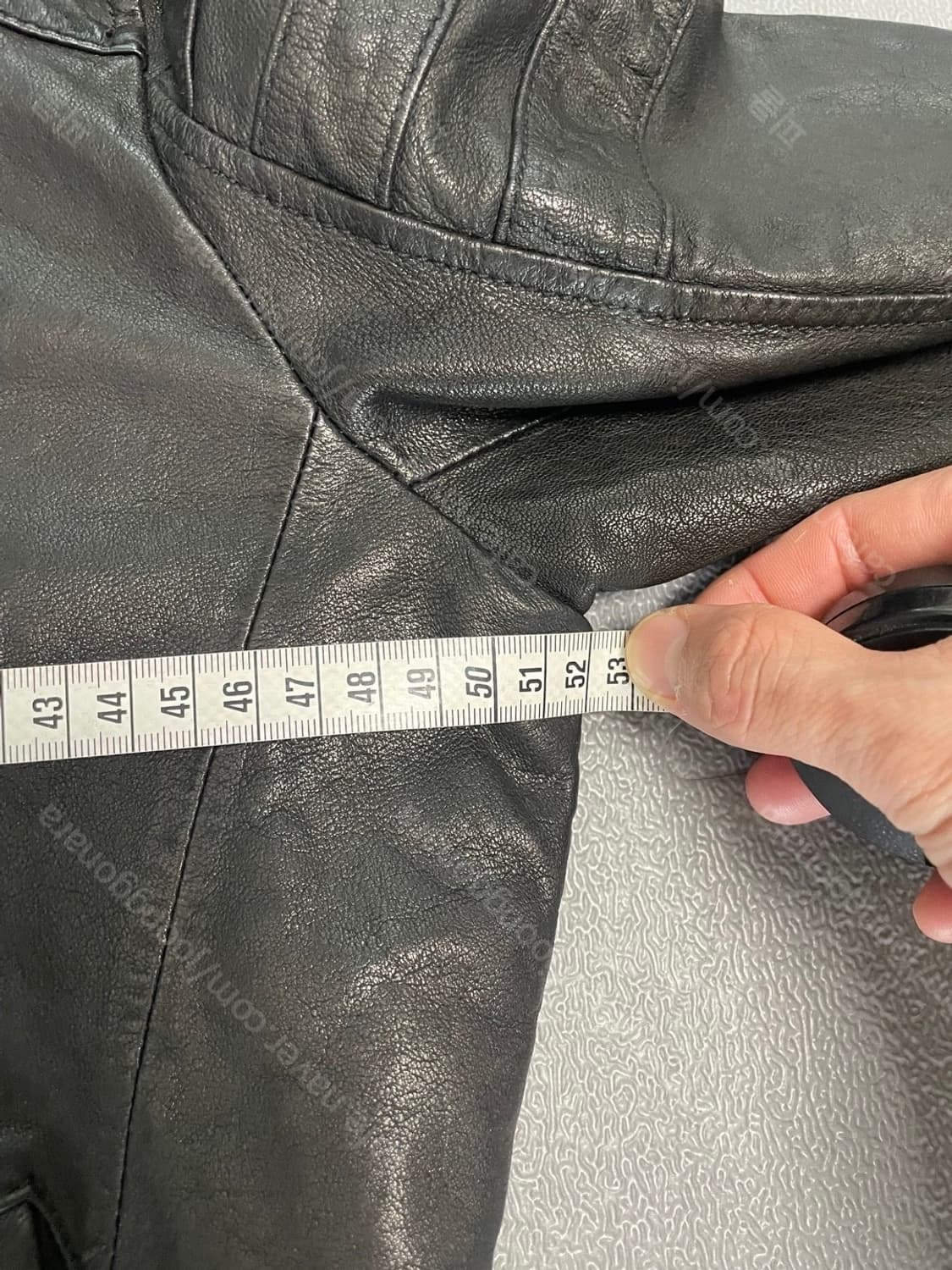 레플리카 소가죽 라이더자켓 슬림48(슬림100사이즈) 상품이미지5
