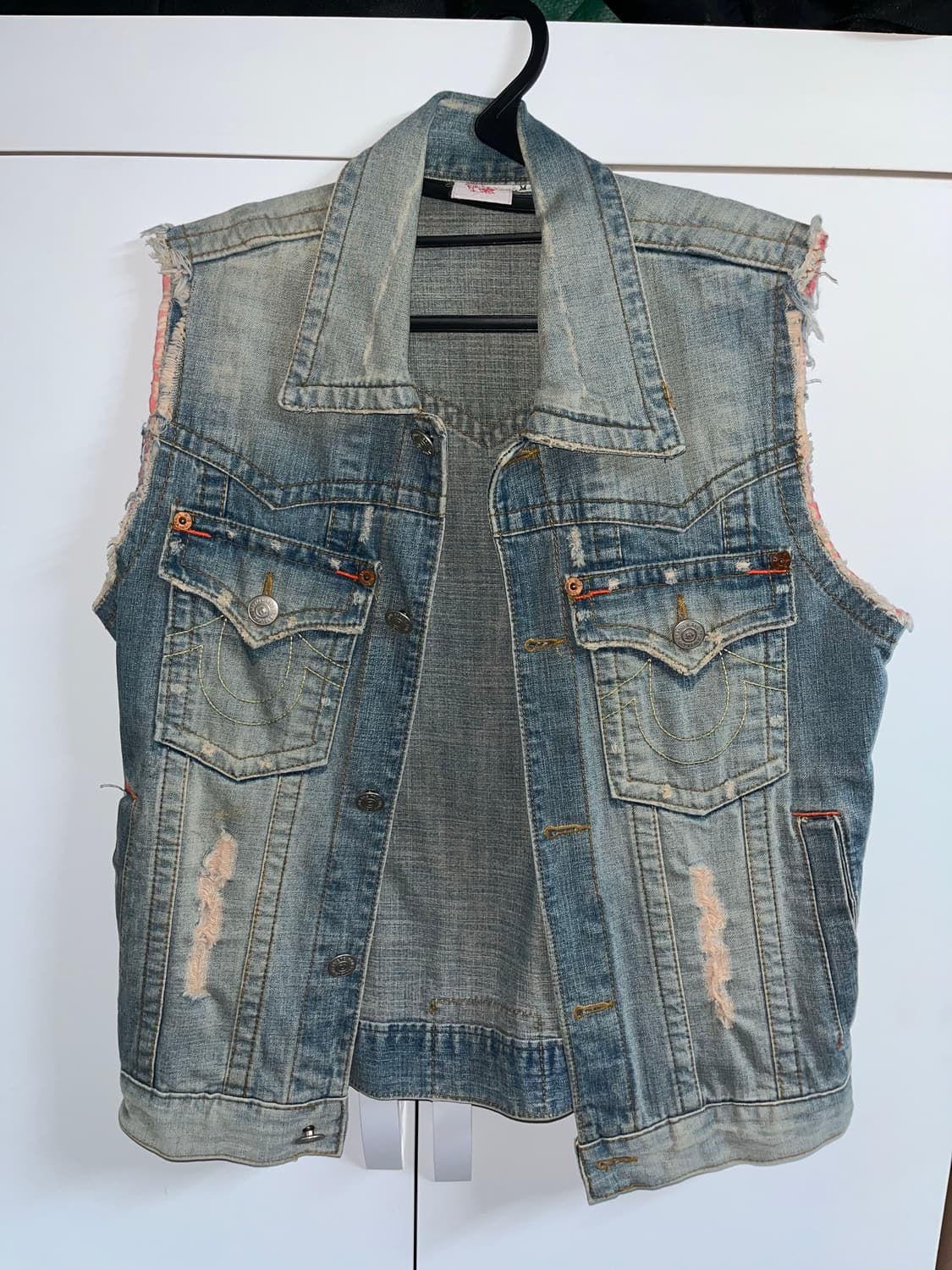 트루릴리젼 청조끼 상품이미지1