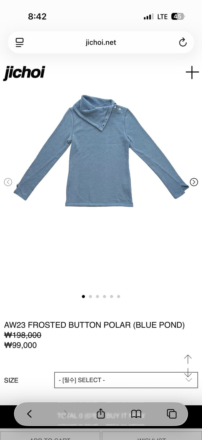 지초이 버튼 폴라티 상품이미지1