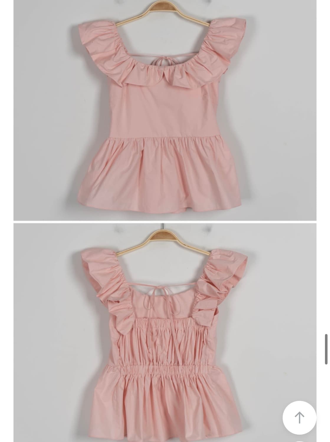 착샷O 5~6만원대 프릴 나시 블라우스 bl 상품이미지1