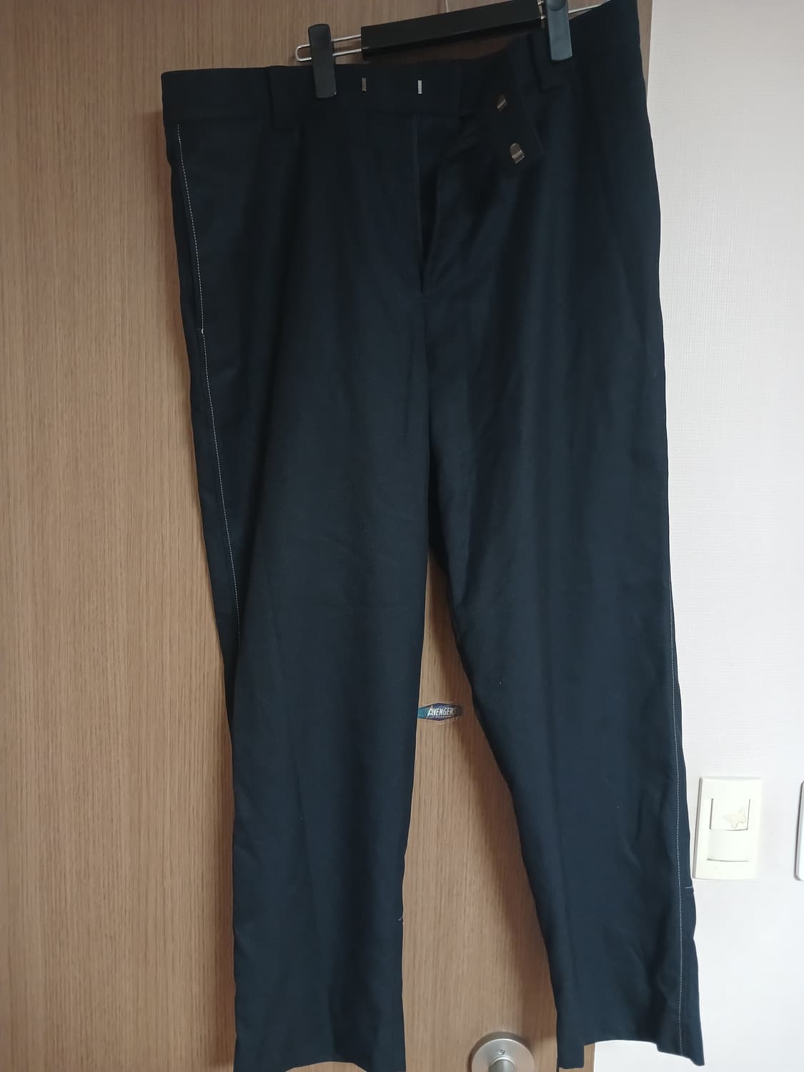 시스템옴므 다크네이비 테이퍼드 슬랙스35 (88) 상품이미지10