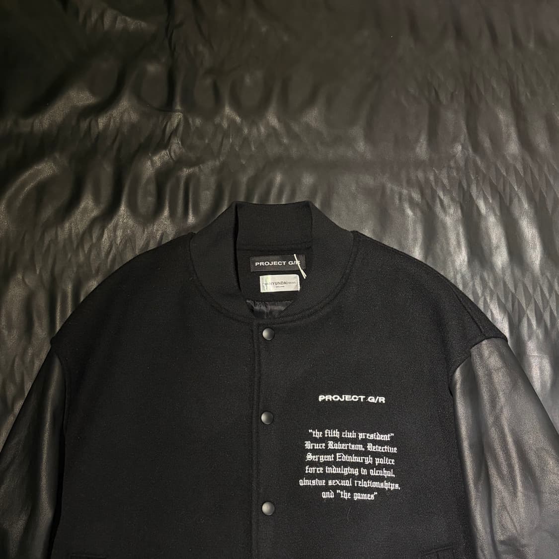 프로젝트 지알 바시티 자켓 상품이미지3