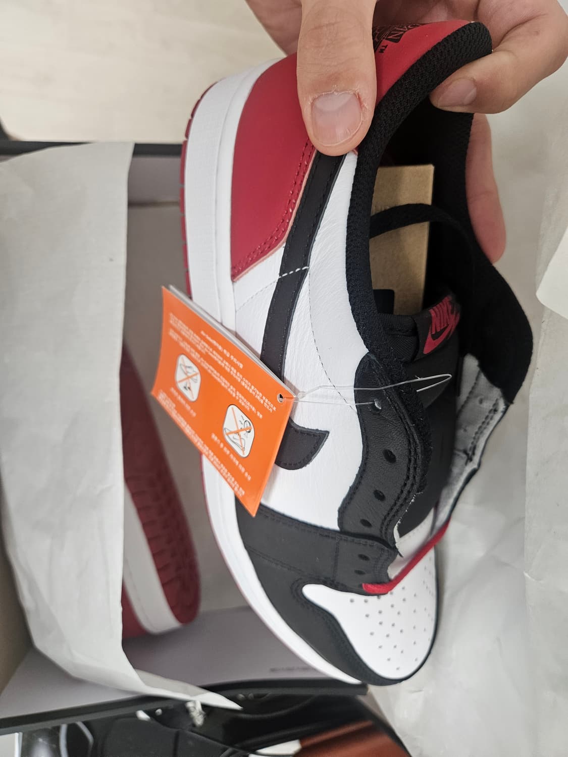 조던 1 로우 레트로 블랙토 280 상품이미지3