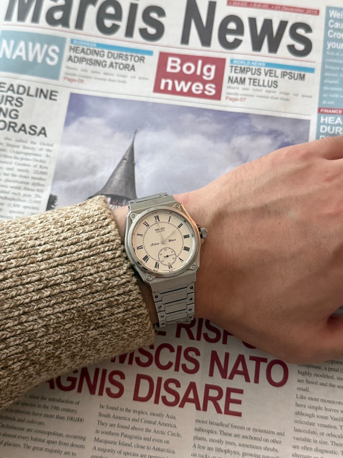 Seiko 세이코 Silverwave 쿼츠 스모세크 상품이미지6