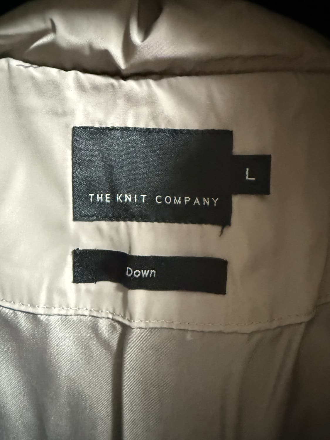 더니트컴퍼니 구스다운 자켓 L 상품이미지3