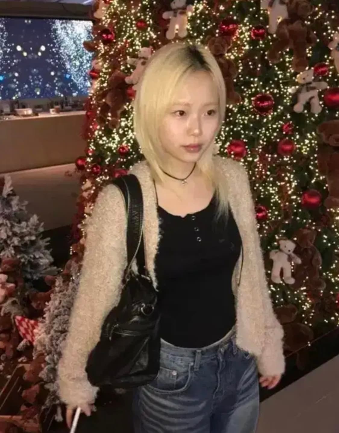 아워캐비넷 퍼가디건 (free)(새상품) 상품이미지1