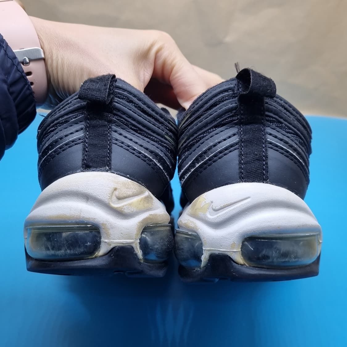 나이키 에어맥스97 블랙 여성운동화240  상품이미지4