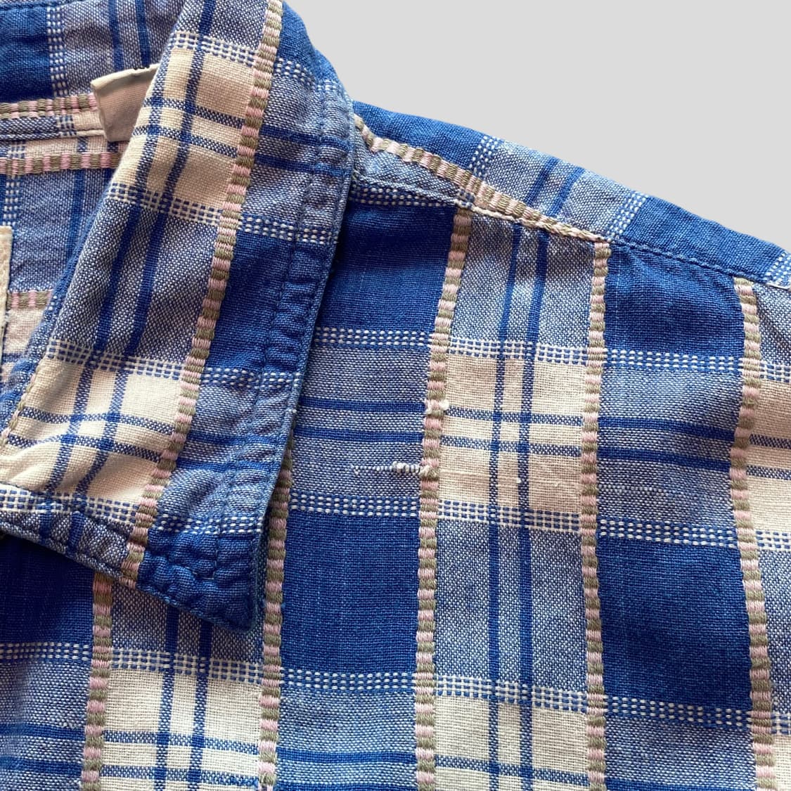 (L)Kearney House 원포켓 체크반팔셔츠 상품이미지4