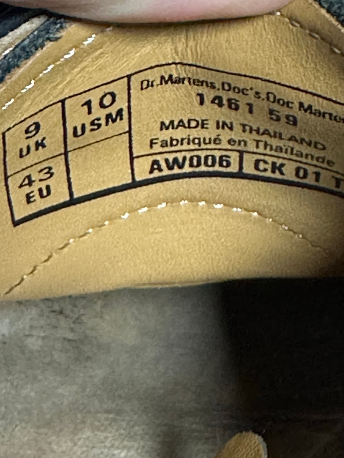 (280,uk9) 닥터마틴 1461 스무스 상품이미지6