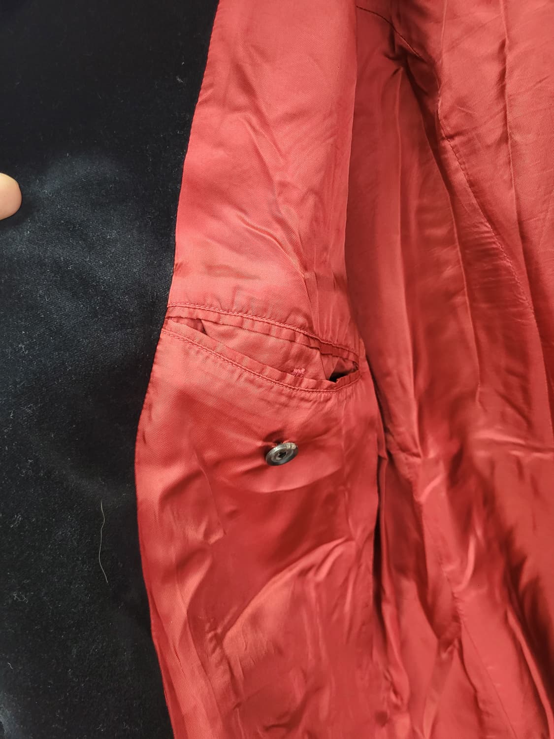 Polo 폴로 랄프로렌 블랙 벨벳 자켓 XL 상품이미지4