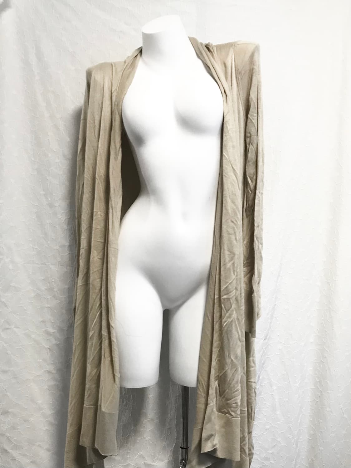 빈티지 DKNY 아카이브 언발 드레이프 롱 가디건 상품이미지2