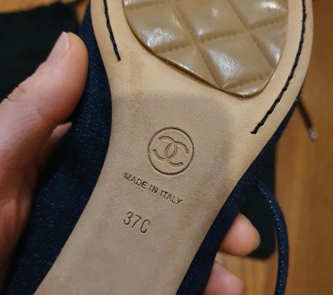 샤넬 빈티지 밴딩 슈즈 상품이미지6