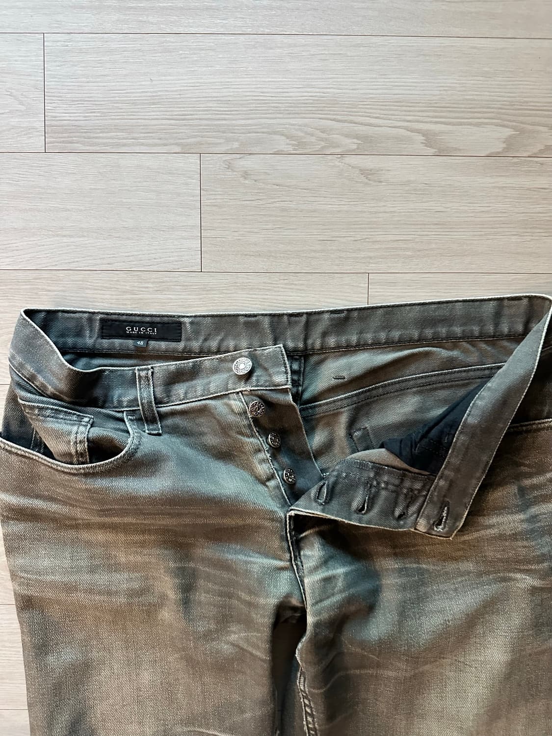 Gucci vintage distressed denim 상품이미지4