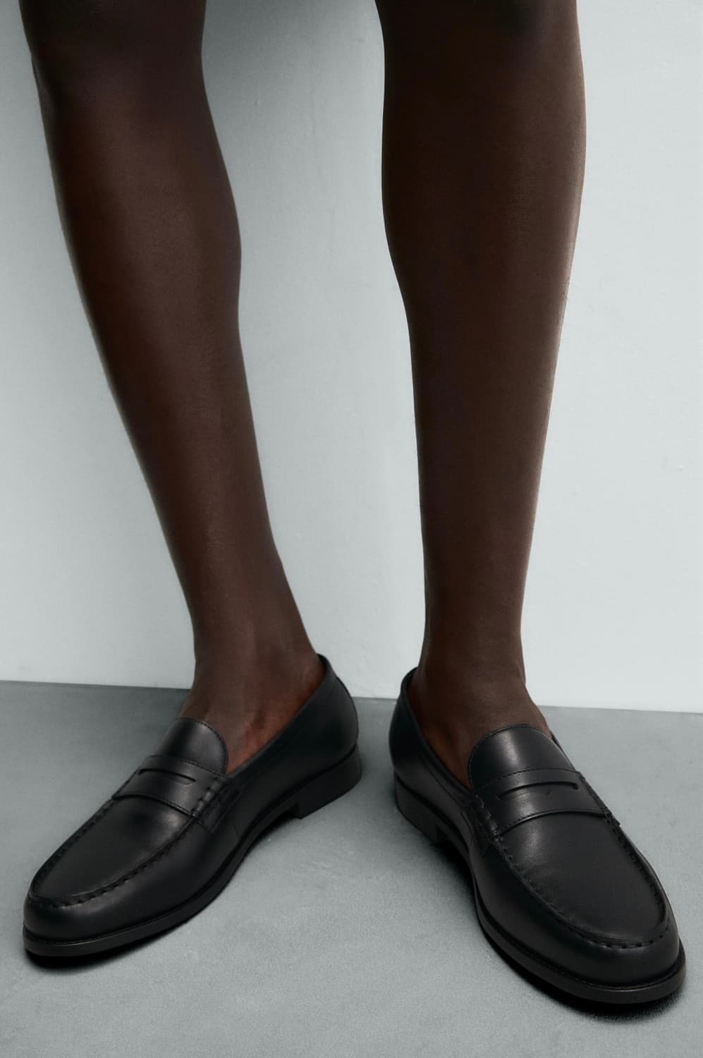 자라 맨즈 에디션 로퍼 블랙  상품이미지1