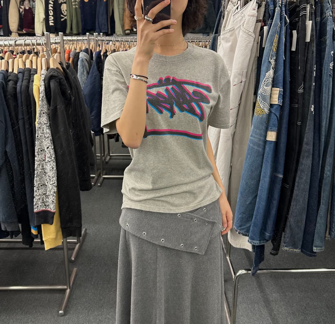 M) 스투시X코스타스 세레메티스 빈티지 그래픽 반팔 티셔츠 상품이미지1