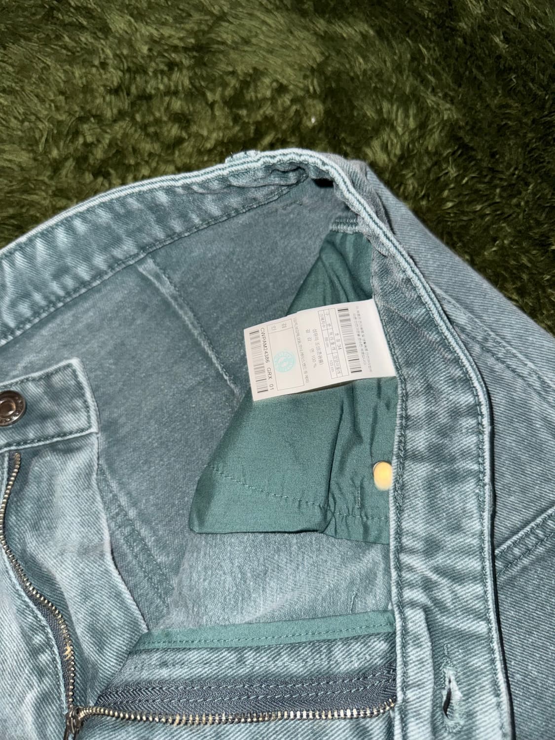 [34] Customellow 커스텀멜로우 워시드 더블니 카펜터 팬츠 상품이미지4