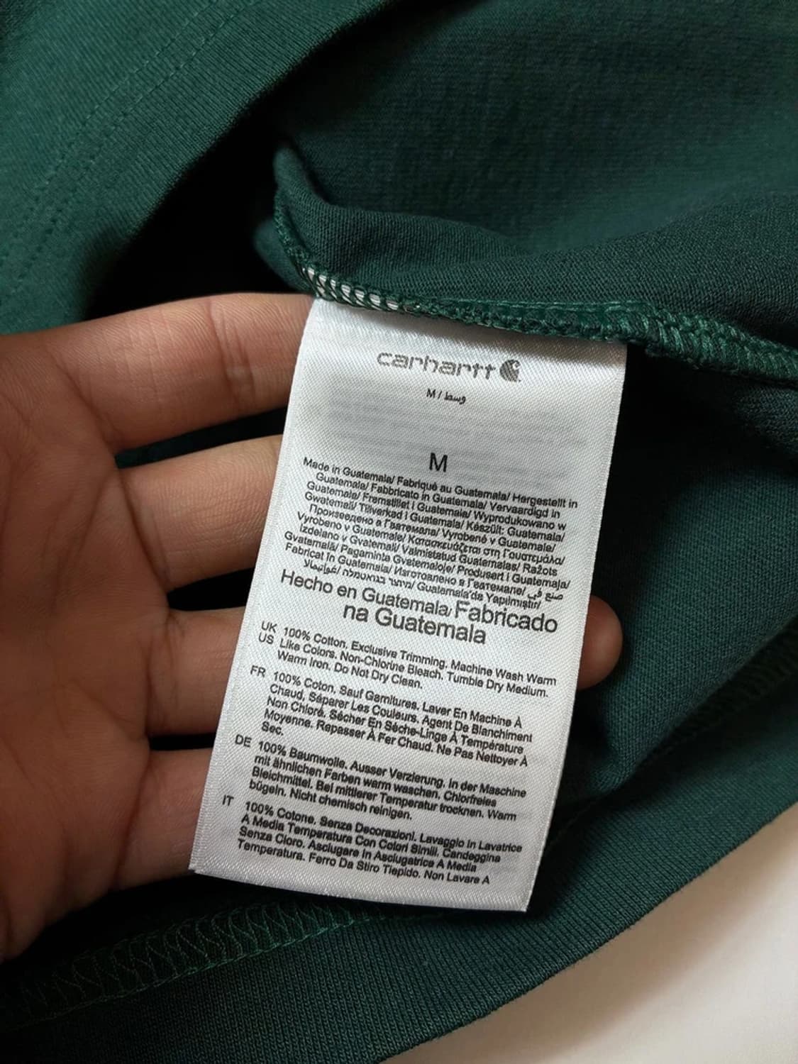 칼하트 헨리 레귤러 포켓 롱 슬리브 PN8769 상품이미지6